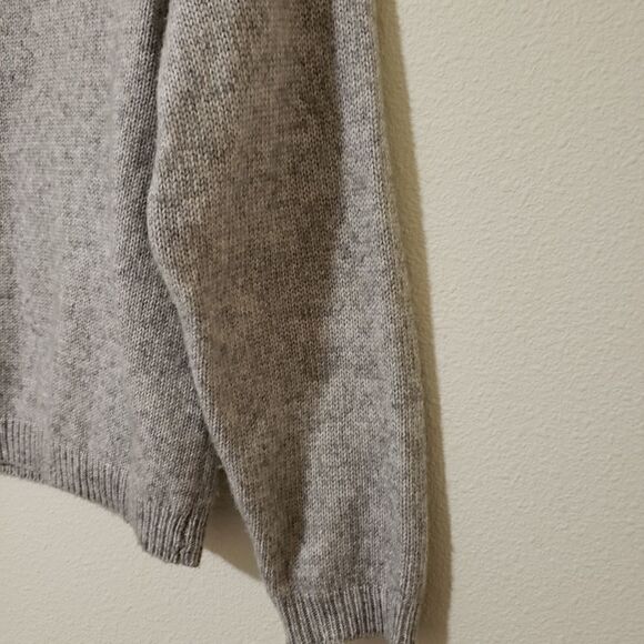 Zara Gray white Girl sweater - Picture 5 of 6